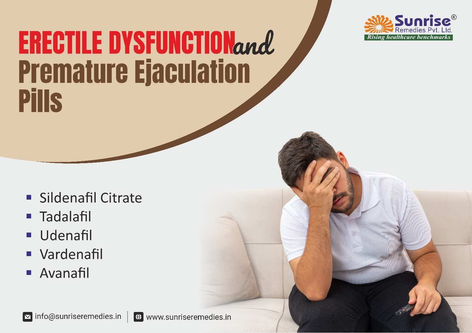 Erectile Dysfunction and Premature Ejaculation Pills