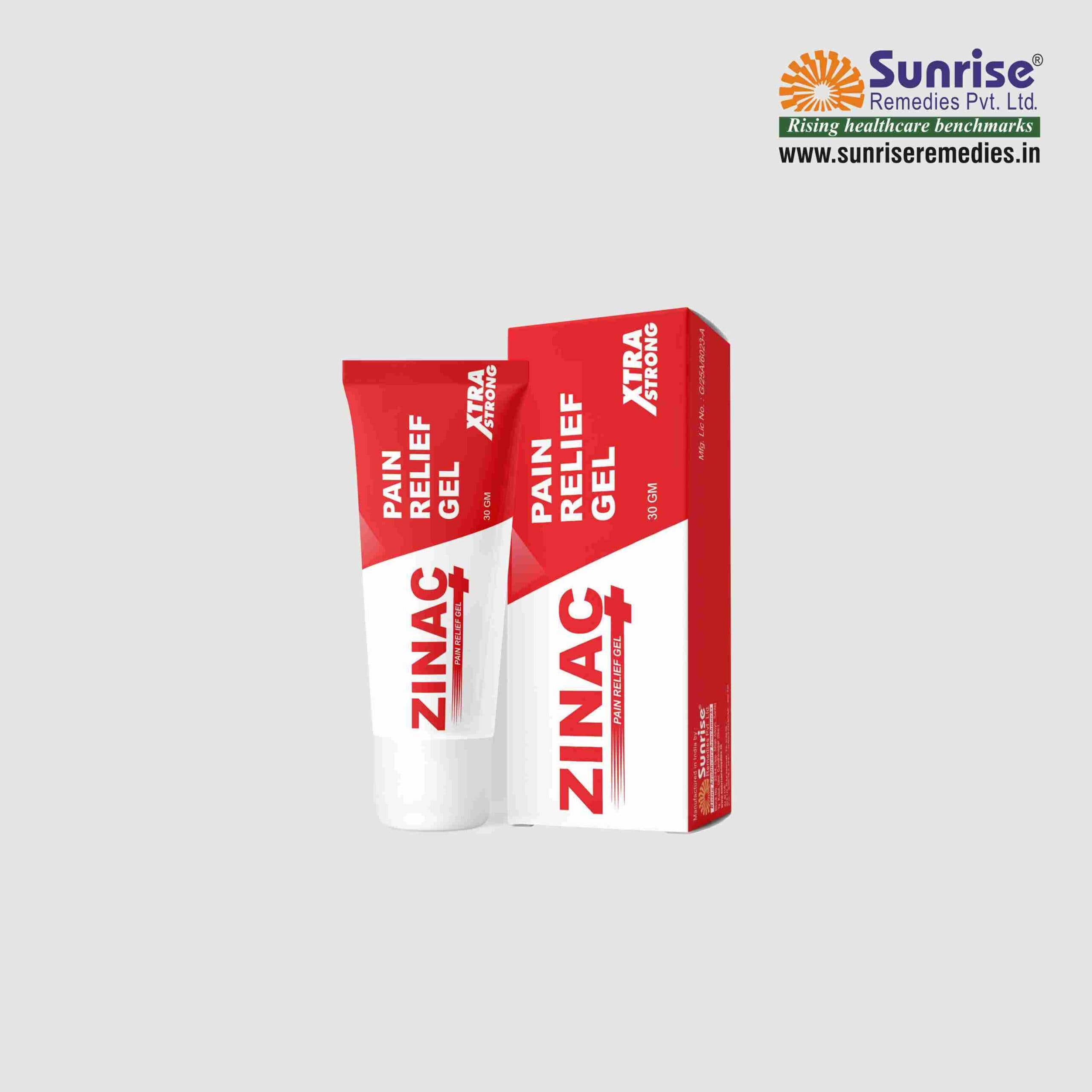 Zinac Gel pack