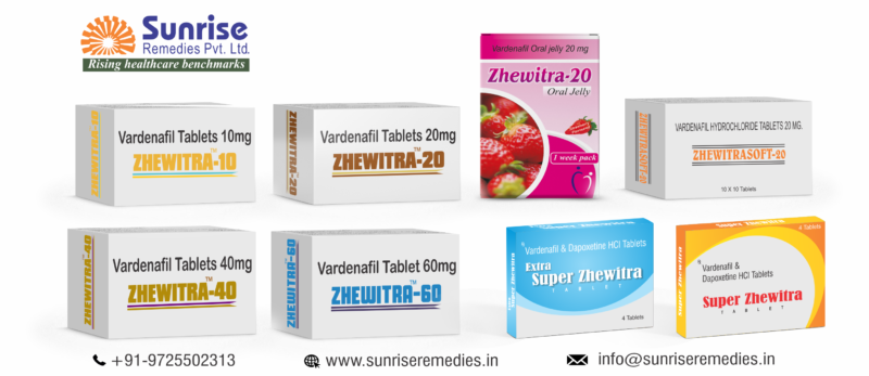 Zhewitra Vardenafil Products manufacturer